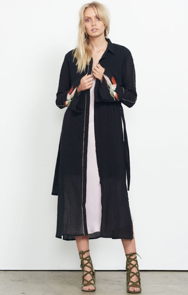 Isla Loaded Shirt Maxi Dress