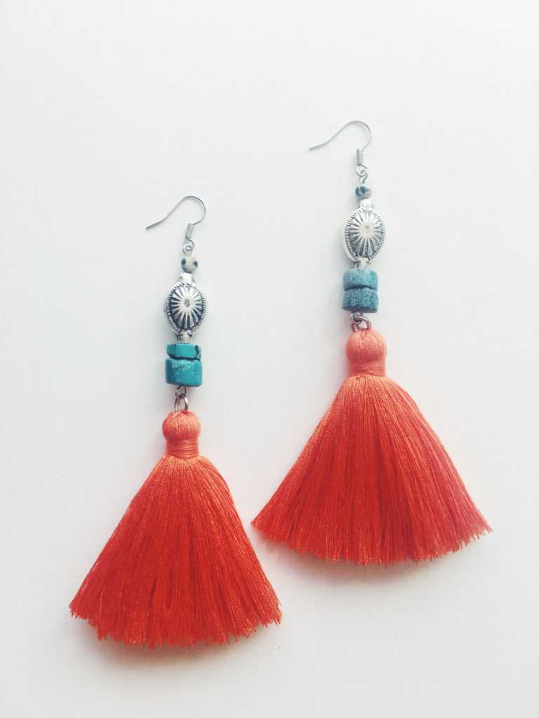 Natalie Alamein Avery Burnt Earrings M