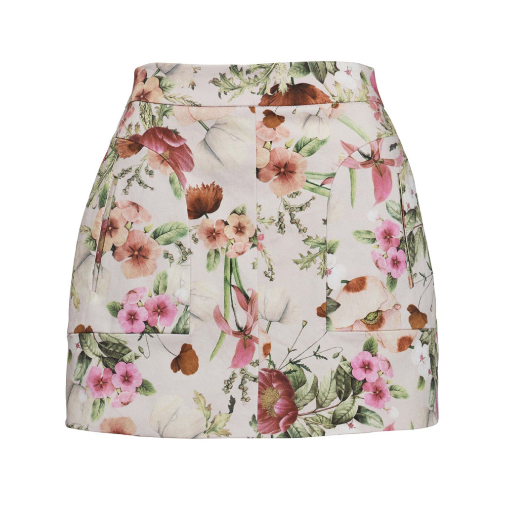 We Are Kindred Field Bouquet Mini Skirt