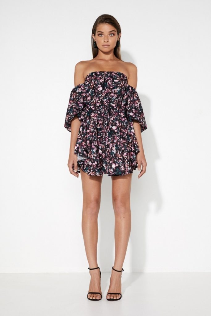 Mossman In Full Bloom Mini Dress