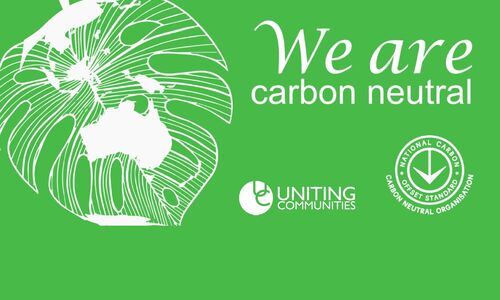 Uniting Communities first carbon neutral organisation in SA