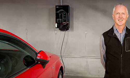 Incentives support new hybrid electric car charging station