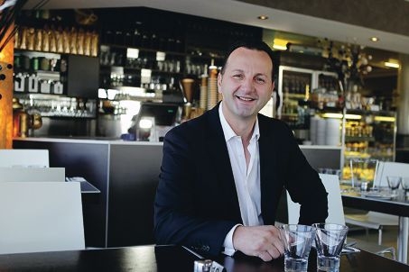 Cafe Nocello owner Lorenzo Bokshi. Picture: Martin Kennealey