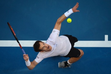Andrew Ritchie’s award-nominated photo of tennis star Andy Murray.