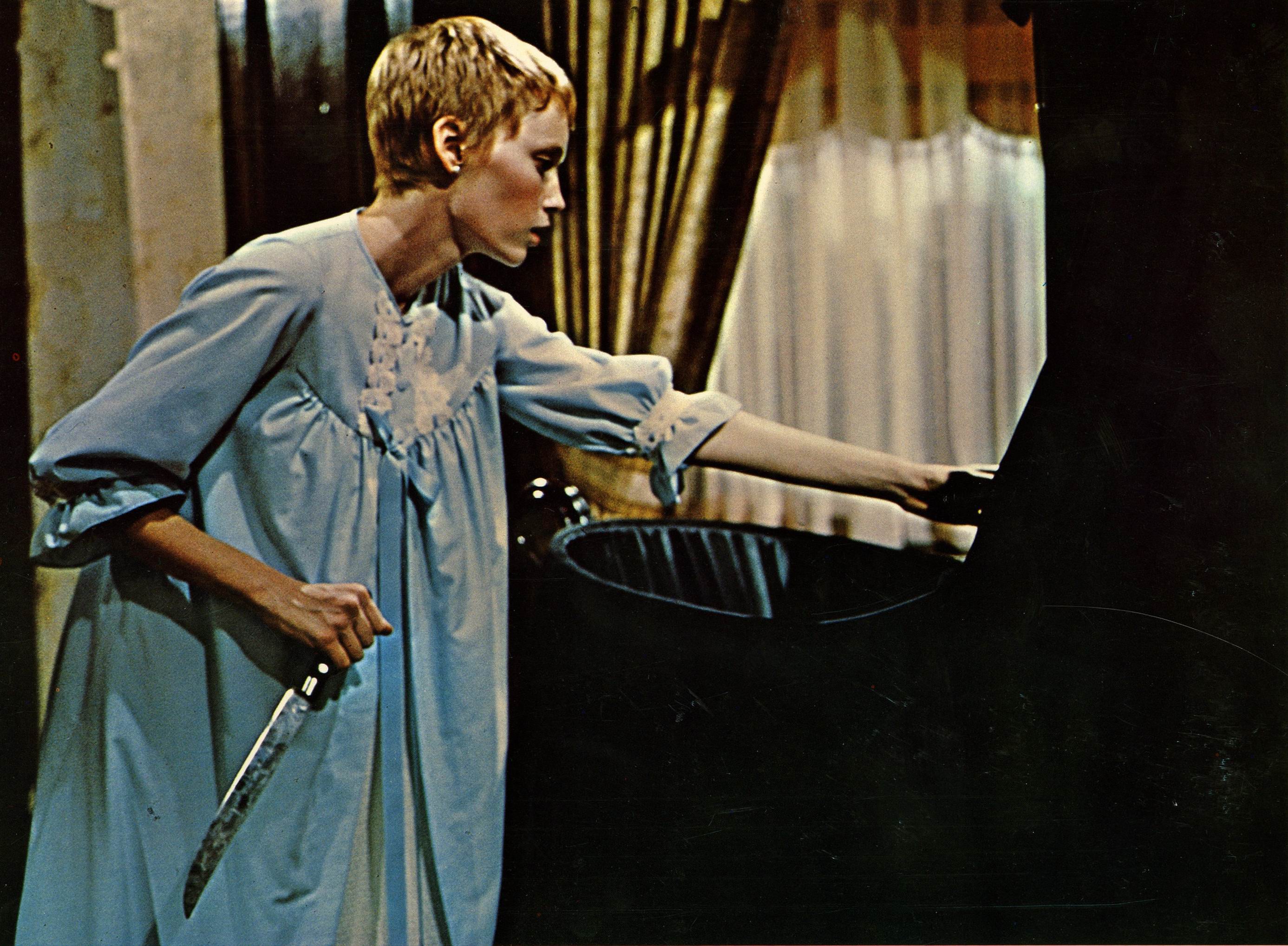 Mia Farrow in Rosemary's Baby.