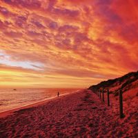Hillarys sunset on March 2. Picture: Carol Wise