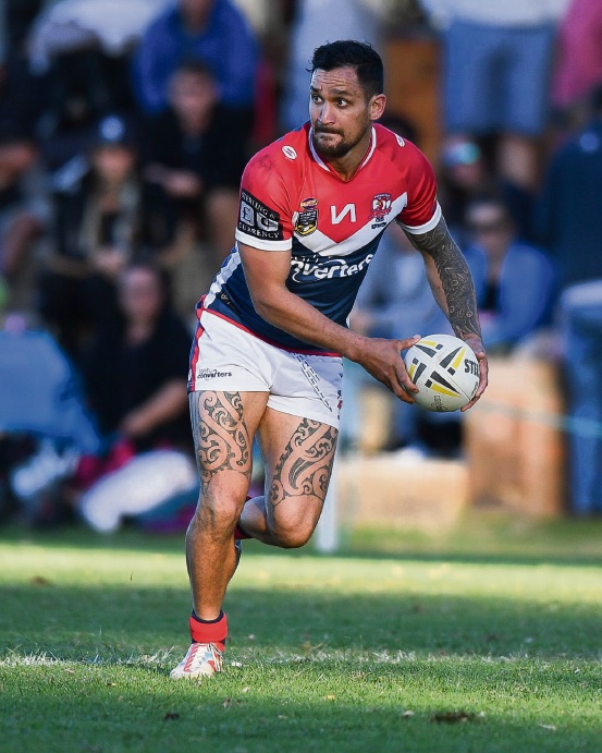 Fremantle Roosters’ Delane Edwards.