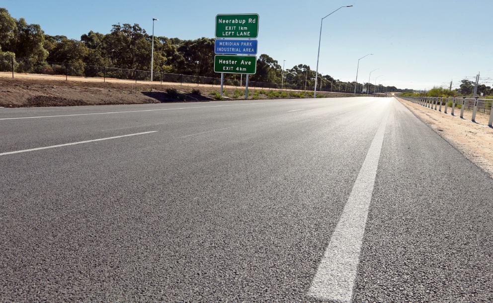 The Mitchell Freeway extension. Drone footage: Andrew Ritchie