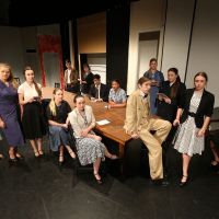 Seton College's cast for 12 Angry Men.