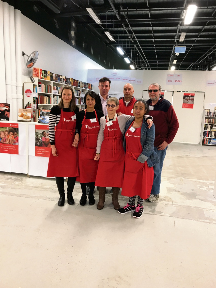 Save the Children volunteers host morning tea at The Square in Mirrabooka