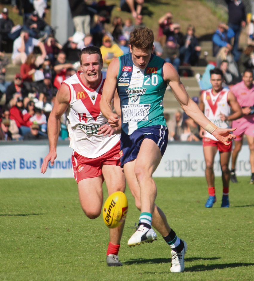 WAFL: Peel Thunder rumbles into semi final with 18-point win over South Fremantle