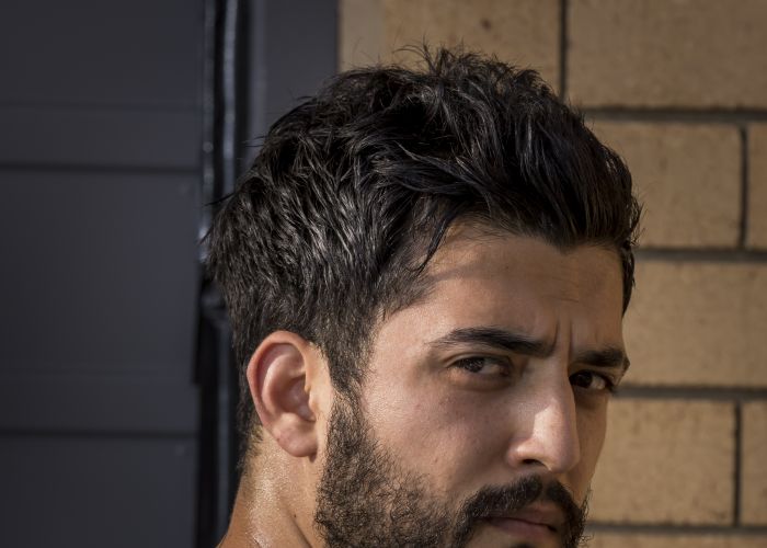 Perth actor Phoenix Raei in Australia Day.