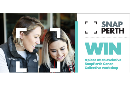 Win 1 of 25 places at an exclusive SnapPerth Canon Collective Workshop
