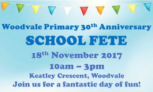 Woodvale Primary School 30th Anniversary Fete