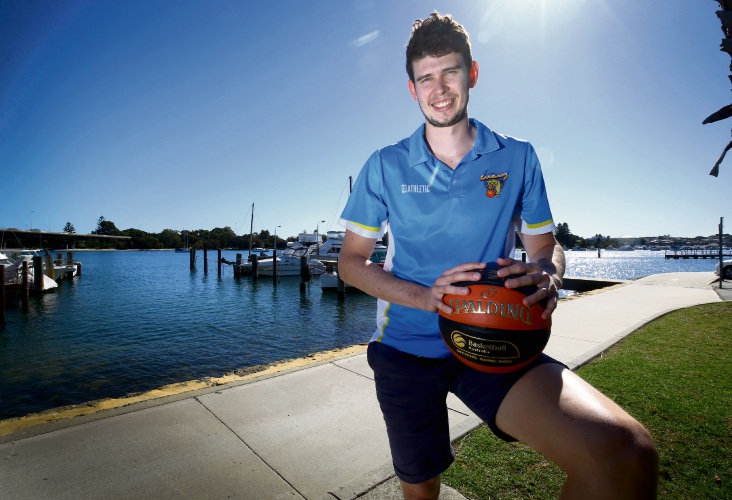 Perth Wildcats player Clint Steindl has joined the Cockburn Cougars. Picture: Matt Jelonek d482721