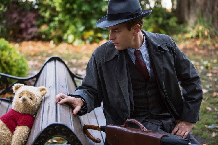 Ewan McGregor in Christopher Robin.