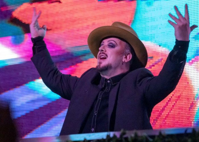 Boy George plays at The Court. Pictures Kelly Pilgrim-Byrne