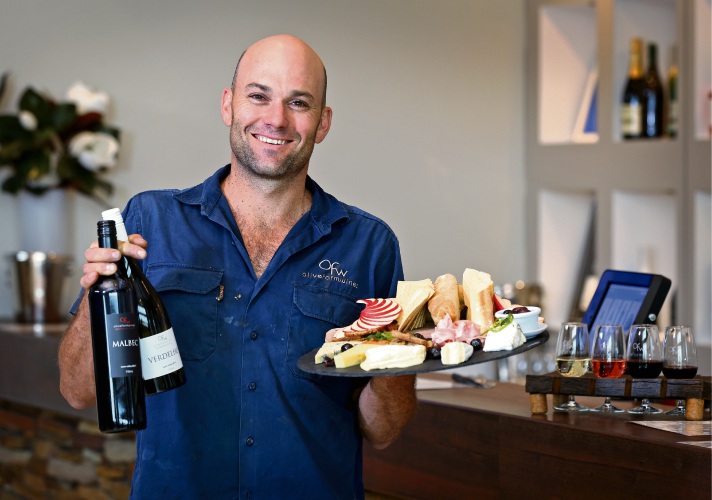 Olive Farm Wines owner and wine maker Anthony Yurisich. Picture: David Baylis.