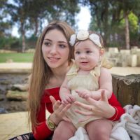 The Nest program supports young parents like Katherine, pictured with baby Hettie. Picture: Mayola B Eestrada Photography
