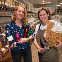 Wasteless Pantry co-founders Amanda Welschbillig and Jeannie Richardson at the Bassendean store.