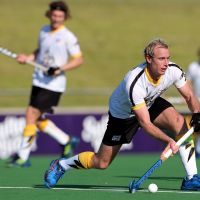 Perth Thundersticks and co-Australian captain Aran Zalewski in action. Picture: AAP