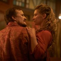 Damon Herriman as Punch and Mia Wasikowska in Judy & Punch