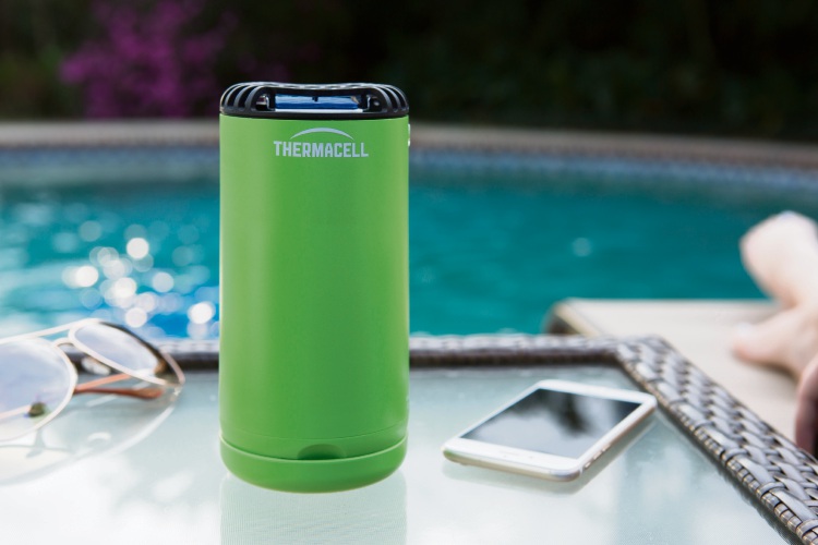 The Thermacell Mini Halo Repeller.