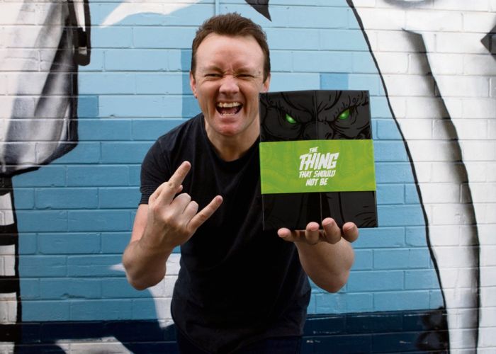 Lethal Digital Lee Rekman and his team have been working on he concept for a children’s pop-up book inspired by Metallica.