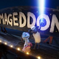 Shaun and Lu La A Shaun the Sheep Movie: Farmageddon