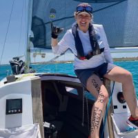 Carmen Irwin (38) will sail the Sydney to Hobart Race while raising awareness and funds for Conquer Cystic Fibrosis.