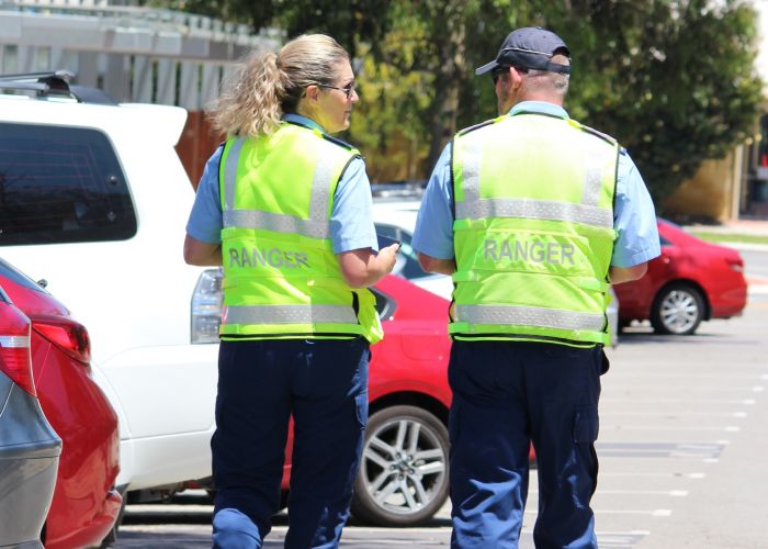 Wanneroo rangers enforce local parking laws. Picture: City of Wanneroo
