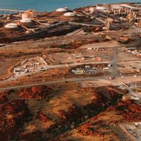 $50 billion Burrup Hub liquefied natural gas development. Picture: Woodside/Jarrad Seng