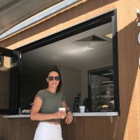 Ana Bakic, of Alkimos, at The Amberton Kiosk in Eglinton. Picture supplied
