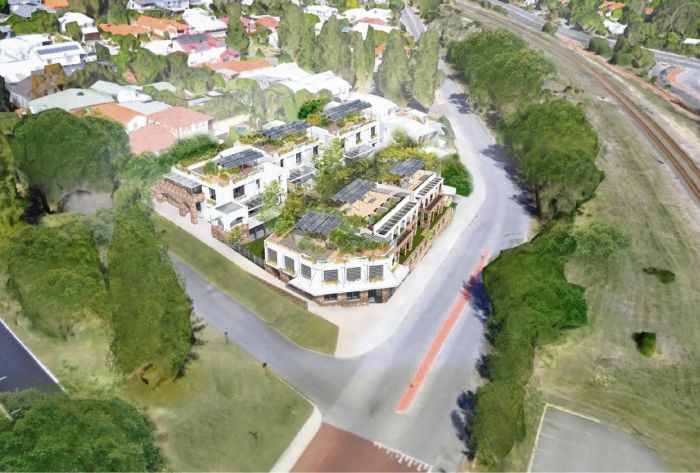 An artist's impression of the Ilios development.