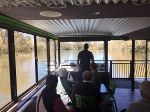 Cruising the Murray River on board the Sienna Daisy. Photo: Sienna Daisy