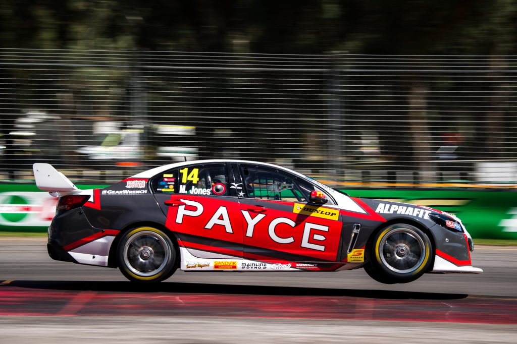 Macauley Jones in action in the Dunlop Super2 Series, 2017 Supercars Championship Round 1. Clipsal 500, Adelaide. Image: Daniel Kalisz Photographer (Copyright)