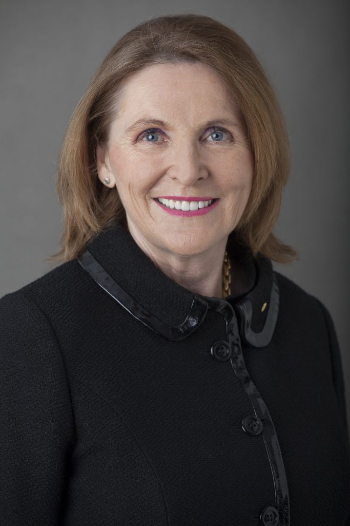 Wendy Simpson OAM, an inductee into the Australian Business Women's Hall of Fame.
