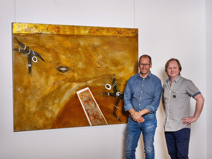 Marc Scalzo - General Manger & Jamie Durrant - curator