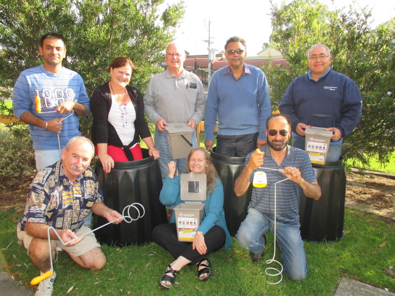Happy Composters at the Saturday session at Cranbourne