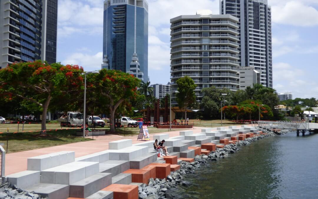 Surfers Riverside Edge Treatment gets special mention at Gold Coast Urban Design Awards