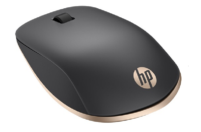 The Spectre X5000 mouse showing smooth contoured surfaces and scroll wheel