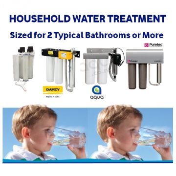 Household Water Treatment 2 + Bathrooms