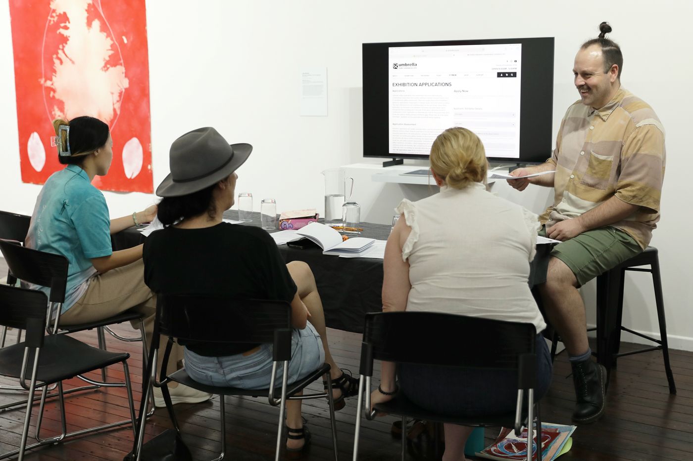 Creative Industries | Writing artist texts and applying for exhibitions