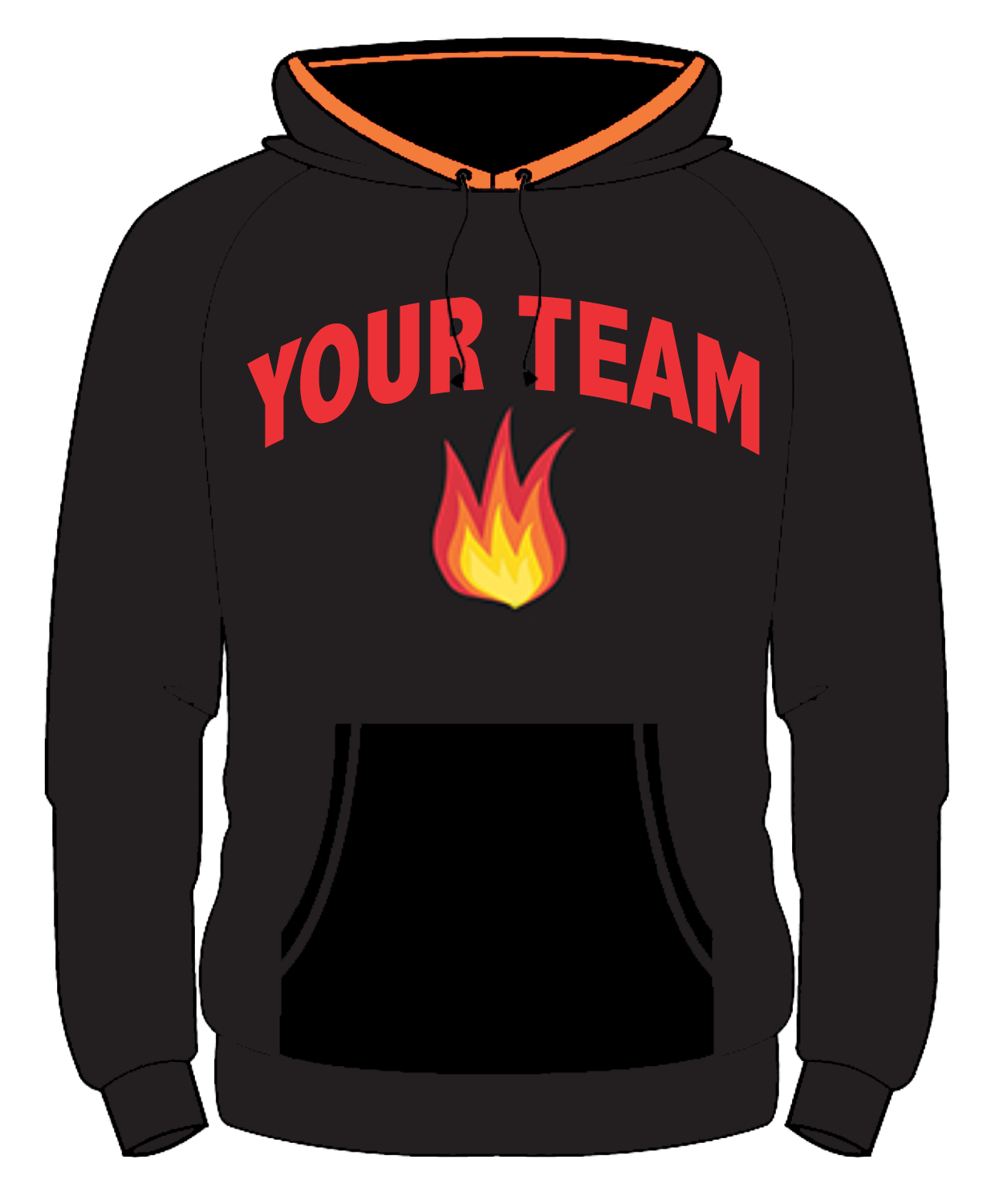 personalised netball hoodies