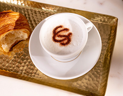 We love American studio Mucca Design's delicious work for Saraghina Caffe!
