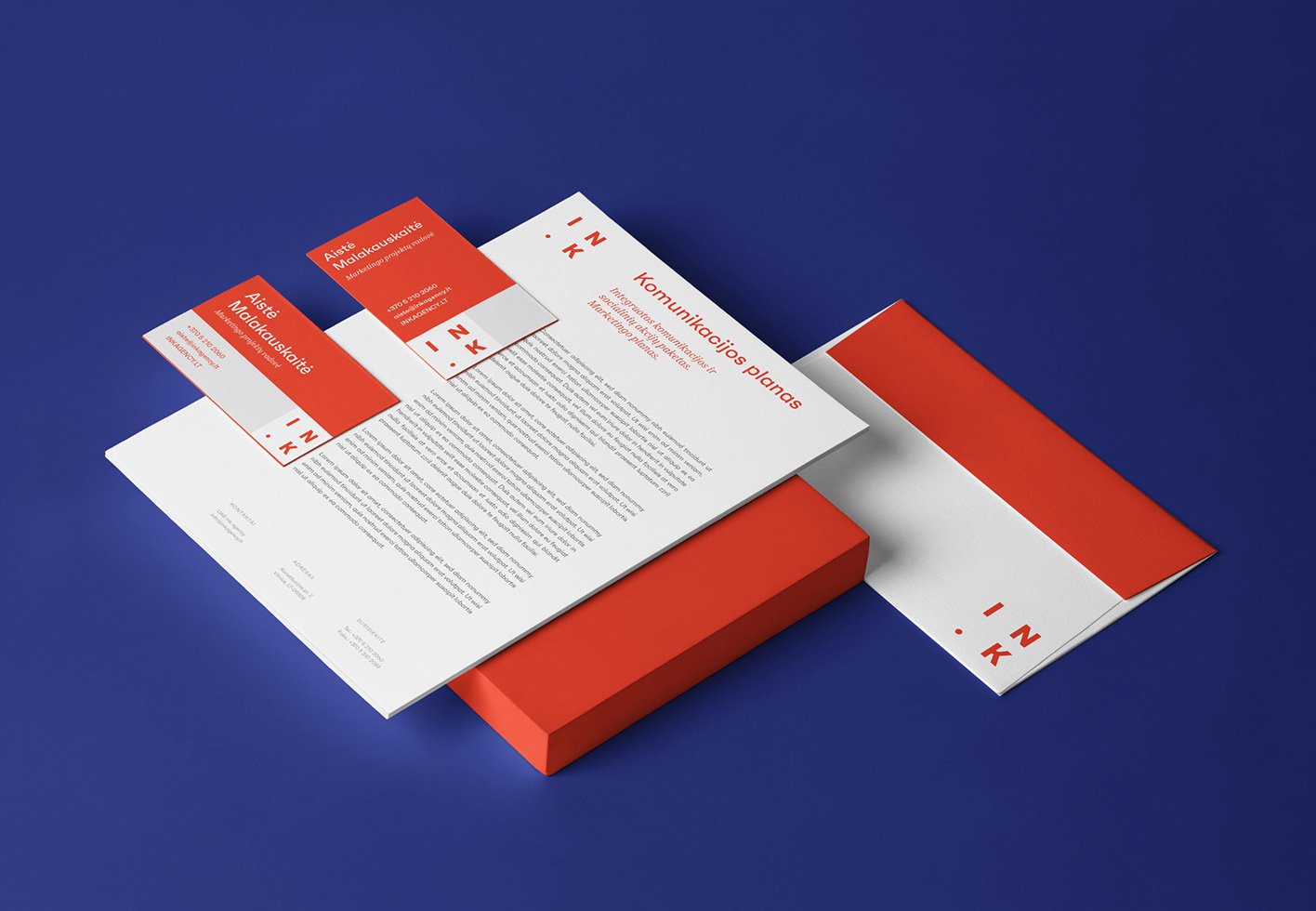 We think we love INK, Lithuanian studio Imagine's amazing animal-friendly identity!
