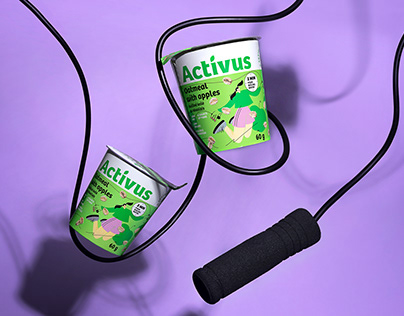 We love what Lithuanian studio Etiquette has put togther for Activus Porridges!