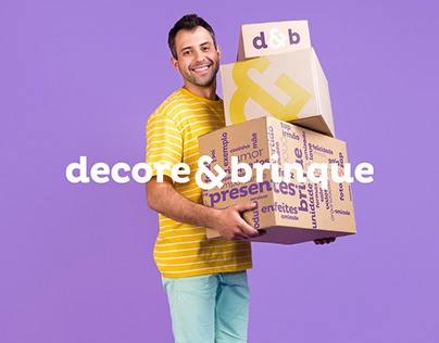 Brazilian graphic designer Jonatas De Barros' takes us to the brink of awesome design with his work for Decore & Brinque!