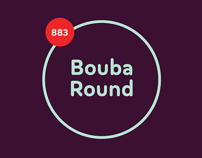 We this beautiful branding sutie HvD Fonts have put together for their Bouba type!