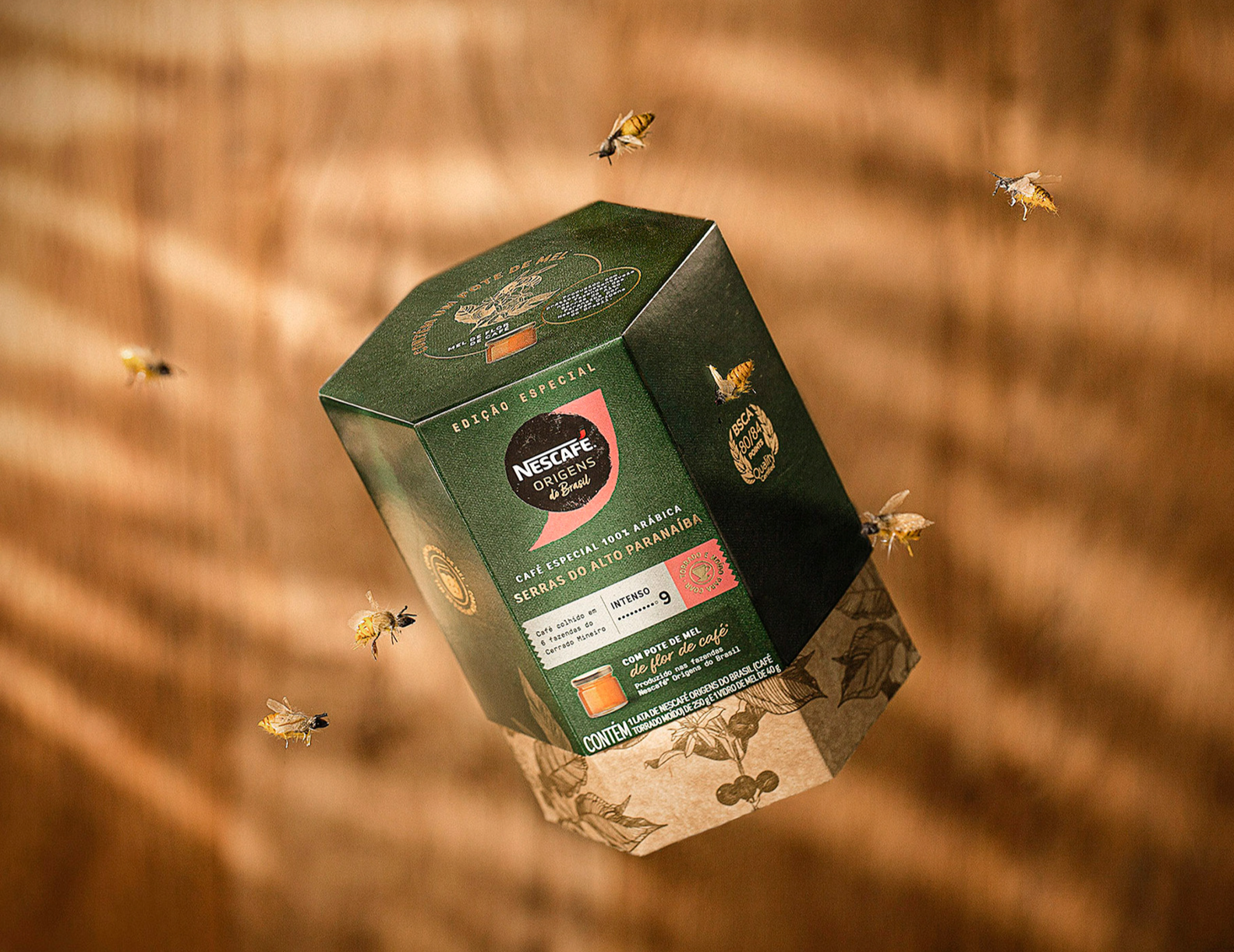 We love Brazilian graphic designger Wagner Porto's beautiful branding for Nescafe!